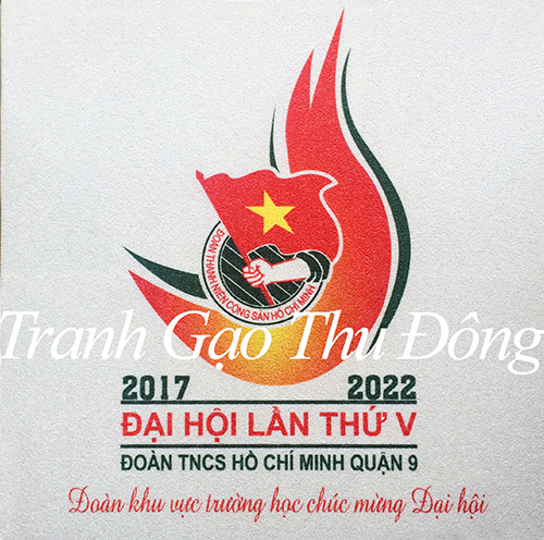 Tranh gạo Đại hội đoàn